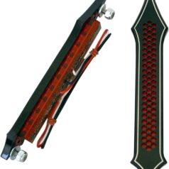 ACCUTRONIX BAG LIGHT LED TRIBAL DRILLED BLACK
