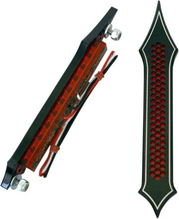 ACCUTRONIX BAG LIGHT LED TRIBAL DRILLED BLACK