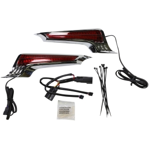 LIGHTS FILL RED FLHX BLK
