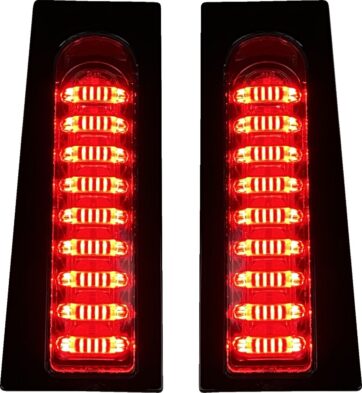LIGHT PROBEAM FILLERZ DUAL COLOR GLOSS BLK W/ SMOKED LENS