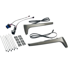 LIGHT SADDLEBAG SMOKE LENS INDIAN