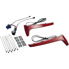 LIGHT SADDLEBAG RED LENS iNDIAN