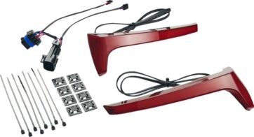 LIGHT SADDLEBAG RED LENS iNDIAN