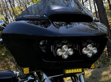 LIGHT BAR LED YELLOW ROAD GLIDE - Bild 2