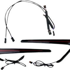 LIGHTS SADDLEBAG LED RED LENS
