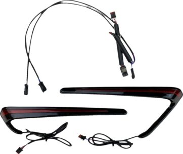 LIGHTS SADDLEBAG LED RED LENS