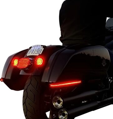 LIGHTS SADDLEBAG LED RED LENS - Bild 2