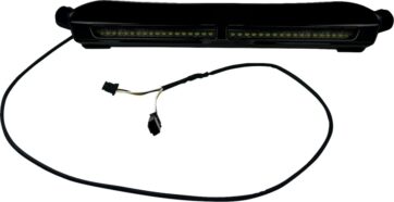 LIGHTS LED WINDSHIELD TRIM GLOSS BLACK ROAD GLIDE - Bild 2