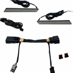 LIGHTS LED SADDLEBAG LATCH SMOKED LENS