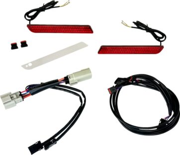 LIGHT LED TRIKE FENDER REFLECTOR RED