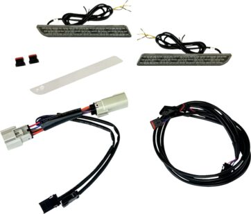 LIGHT LED TRIKE FENDER REFLECTOR SMOKED