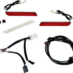 LIGHT LED TRIKE FENDER REFLECTOR RED
