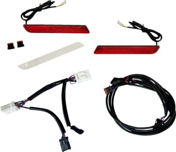 LIGHT LED TRIKE FENDER REFLECTOR RED