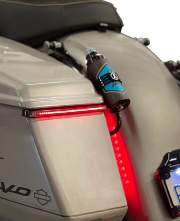 LIGHT LED LOW PROFILE SADDLEBAG SMOKED - Bild 4