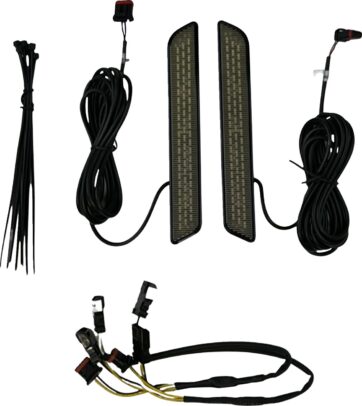 LIGHT LED FORK REFLECTOR REPLACEMENT SMOKED
