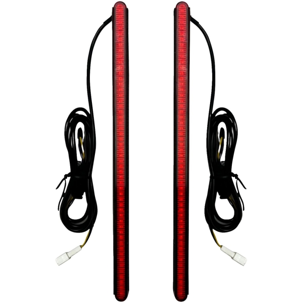 LIGHT LED  GENESIS 8.5" PLASMA ROD BARS RED