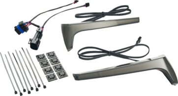 LIGHTS SADDLEBAG SMOKE LENS, RED T-SIGNAL INDIAN