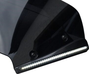 LIGHT  LED TURN SIGNAL WINDSHIELD TRIM BLACK W/SMK LENS - Bild 2