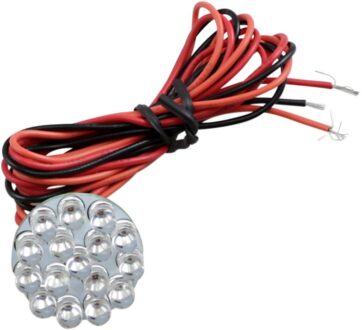 GENESIS LED CLUSTER 1" 16LEDS/RED