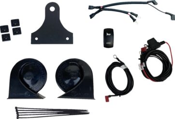 HORN KIT DUAL W/SWTCH 109DB ELECTROMAGNETIC