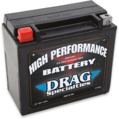 BATTERY HIGH PERFORMANCE AGM 12V LEAD ACID REPLACEMENT 175 MM X 87 MM X 155 MM BLACK