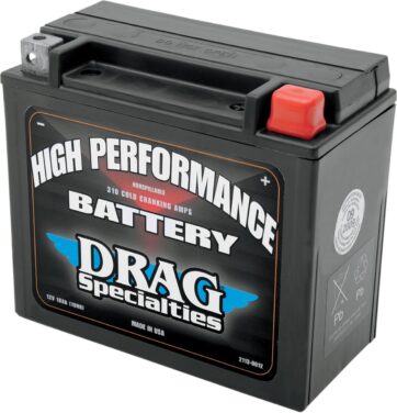BATTERY HIGH PERFORMANCE AGM 12V LEAD ACID REPLACEMENT 175 MM X 87 MM X 155 MM BLACK