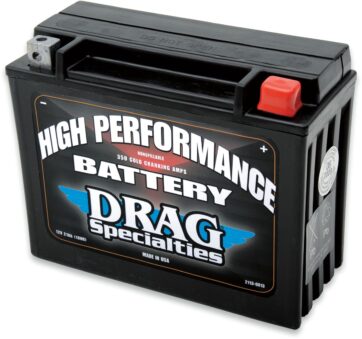 BATTERY HIGH PERFORMANCE AGM 12V LEAD ACID REPLACEMENT 205 MM X 87 MM X 162 MM BLACK