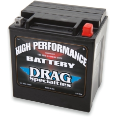 BATTERY HIGH PERFORMANCE AGM 12V LEAD ACID REPLACEMENT 166 MM X 126 MM X 175 MM BLACK