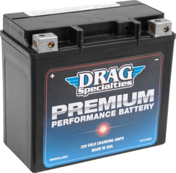 BATTERY PREMIUM (GYZ) 12V LEAD ACID REPLACEMENT 175 MM X 87 MM X 155 MM BLACK