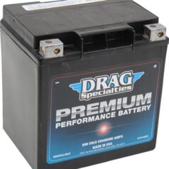BATTERY PREMIUM (GYZ) 12V LEAD ACID REPLACEMENT 166 MM X 126 MM X 175 MM BLACK