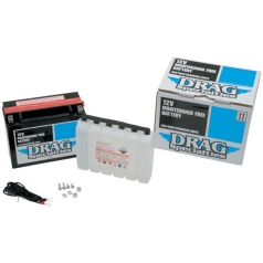 BATTERY HIGH PERFORMANCE AGM 12V LEAD ACID REPLACEMENT 205 MM X 87 MM X 162 MM BLACK