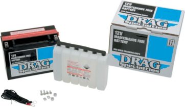 BATTERY HIGH PERFORMANCE AGM 12V LEAD ACID REPLACEMENT 205 MM X 87 MM X 162 MM BLACK