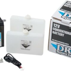 BATTERY KIT CONVENTIONAL 12V LEAD ACID REPLACEMENT 206 MM X 133 MM X 165 MM BLACK