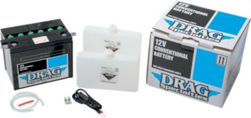 BATTERY KIT CONVENTIONAL 12V LEAD ACID REPLACEMENT 206 MM X 133 MM X 165 MM BLACK
