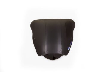 WINDSHIELD DOUBLE BUBBLE SMOKED BLACK 30 CM 3MM HONDA 500CBR 13-14