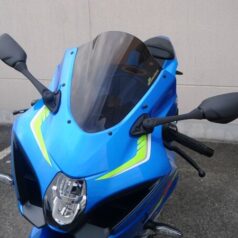 WINDSHIELD DOUDLE BUBBLE CLEAR 32 CM 3MM GSXR1000 17- CLEAR
