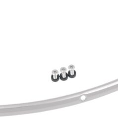 TRIM W/S CHROME FLT 96-13