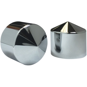 ROCKER BOX BOLT CAPS CHROME