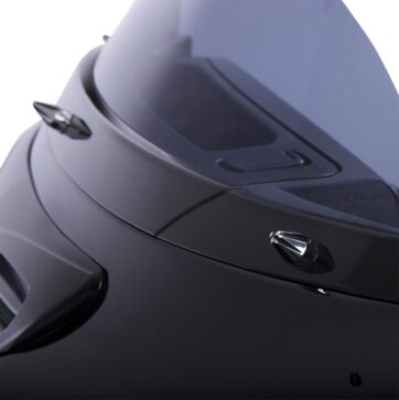 WINDSHIELD SCREW CAP KIT BLACK/CHROME - Bild 2