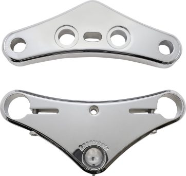 ACCUTRONIX TRIPLE TREE ELITE SMOOTH CONVERSION KIT 7° RAKE 41MM CHROME - Bild 3