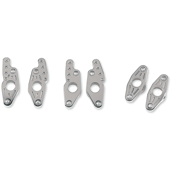 ACCUTRONIX SWINGARM BLOCKS MILLED CHROME - Bild 2