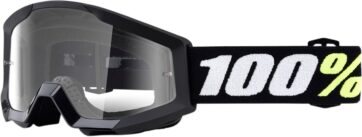 STRATA MINI GROM BLACK OFFROAD GOGGLE W/ CLEAR LENS