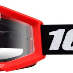 STRATA MINI GROM RED OFFROAD GOGGLE W/ CLEAR LENS