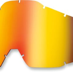 MIRROR RED REPLACEMENT LENS FOR 100% OFFROAD GOGGLES