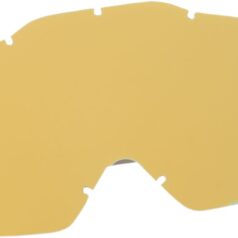 YOUTH MIRROR GOLD REPLACEMENT LENS FOR 100% JR GOGGLES