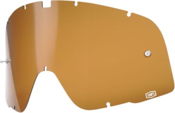 BRONZE REPLACEMENT LENS FOR 100% BARSTOW GOGGLES