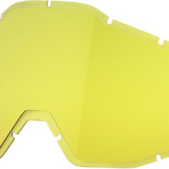 HD YELLOW ANTI-FOG INJECTED REPLACEMENT LENS FOR 100% GOGGLES