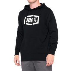 CORPO PULLOVER HOODY BLACK MEDIUM