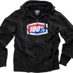 OFFICIAL FULL-ZIP HOODY BLACK SMALL