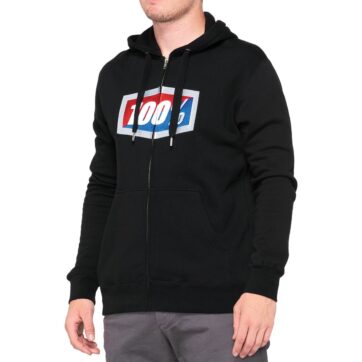 OFFICIAL FULL-ZIP HOODY BLACK XX-LARGE - Bild 2